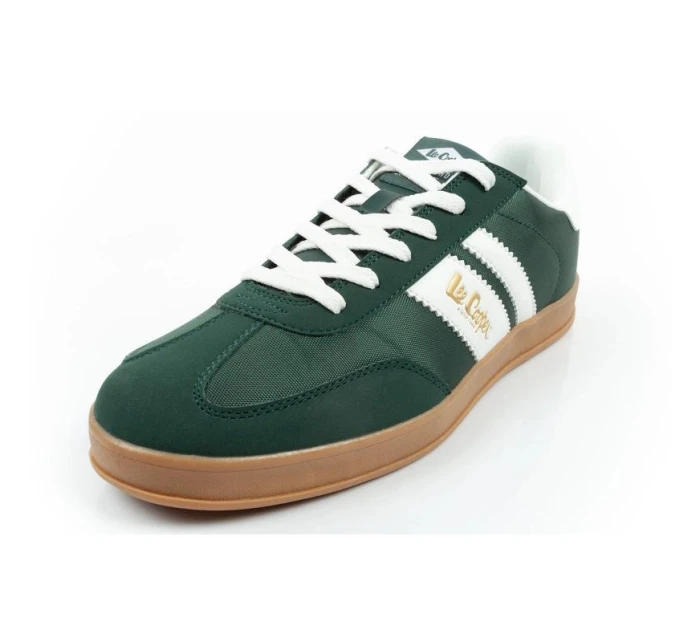 Lee Cooper sportovní obuv pánské tenisky módní pohodlné odolné zelené Lee Cooper sportovní obuv pánské tenisky módní pohodlné odolné zelené