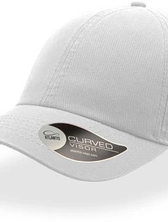 Action 6 panelová baseballová kšiltovka  white model 22478787 - Atlantis Headwear