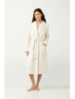 Vamp - Béžový fleecový župan 21363 - Vamp Vamp - Béžový fleecový župan 21363 - Vamp