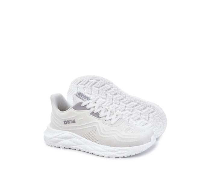 Lehká pánská sportovní obuv Big Star model 21594615 Bílá - Big Star Shoes Lehká pánská sportovní obuv Big Star model 21594615 Bílá - Big Star Shoes