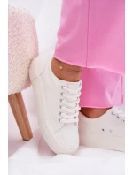 Textilní Dámské Tenisky Big Star model 21692182 Bílé - Big Star Shoes Textilní Dámské Tenisky Big Star model 21692182 Bílé - Big Star Shoes