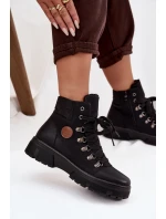 Zateplené dámské na platformě černé model 21714441 - Boto Zateplené dámské na platformě černé model 21714441 - Boto