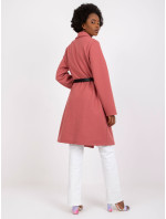 Dámský kabát DHJ PL model 17074744 tmavě růžový - FPrice