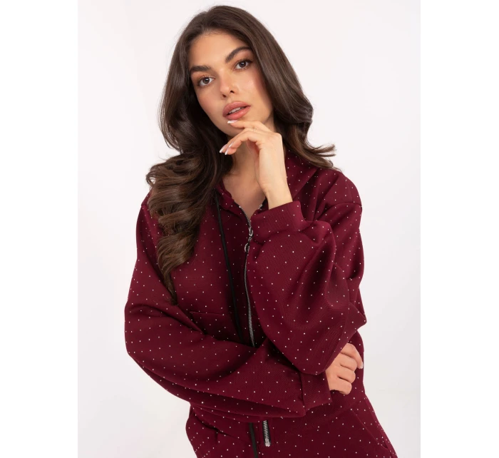 Komplet IT KMPL model 21462812 bordowy - FPrice Komplet IT KMPL model 21462812 bordowy - FPrice