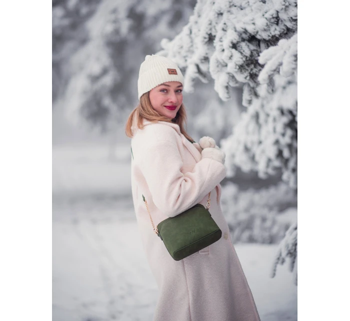 Dámská kabelka Vuch Mini Fossy Suede Green