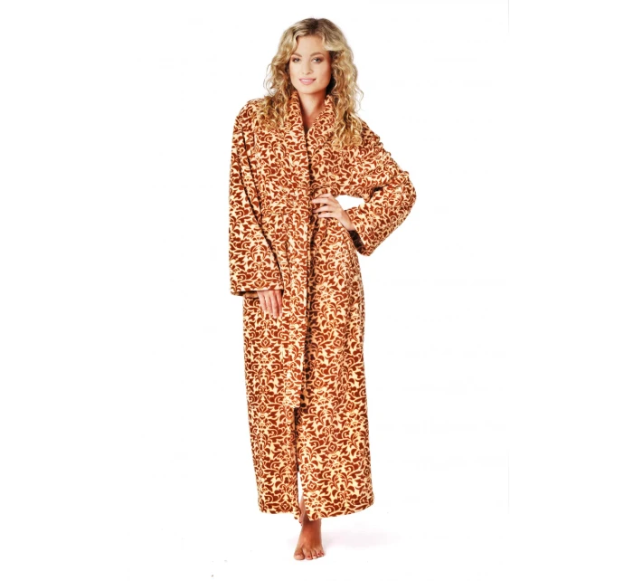 Dámský župan se šálovým límcem VICTORIA model 18997705 - Vestis Dámský župan se šálovým límcem VICTORIA model 18997705 - Vestis