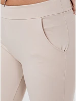 Dámské legíny béžové kalhoty Dstreet model 21991591 - FashionStreet