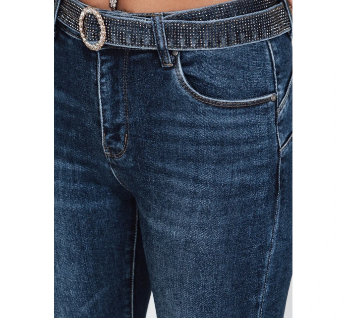 Dámské úzké push up džíny modré FashionStreet UY2828