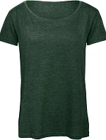 B&C Triblend /women Dámské tričko 01.TW56 heather forest