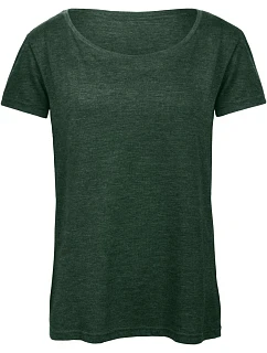 B&C /women Dámské tričko heather forest model 22485415