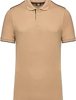 WK WK 270 Pánské pracovní piqué polo "Day-to-Day" 20.W270 camel/black