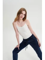 Sametové kalhoty s vysokým pasem model 20515761 - Vamp