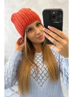Dámská čepice Rebeka model 18751919 červená - K-Fashion Dámská čepice Rebeka model 18751919 červená - K-Fashion
