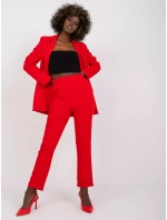 DHJ kalhoty SP 13926.02 červená