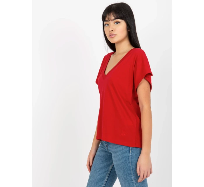 Dámské tričko TW TS 2005.43 tmavě červená - FPrice