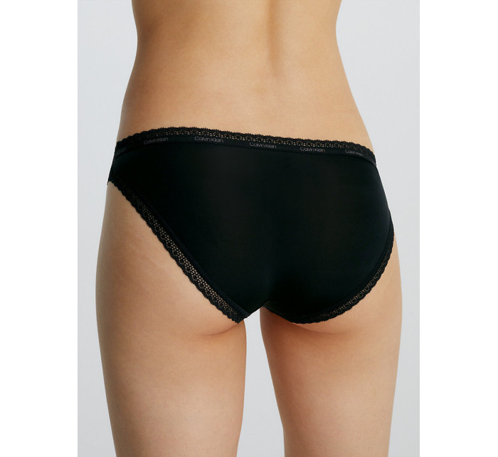 Dámské kalhotky Bikini Briefs Bottoms Up 000QD3766EUB1 černá - Calvin Klein