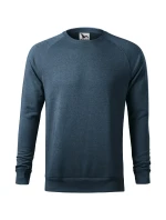 Merger mikina pánská tmavý denim melír