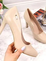 Dámské lodičky SK3J 04-2023 Béžová - Sergio Leone