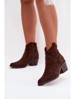 Boty na podpatku  model 224427 Step in style