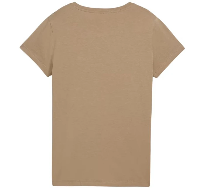 Puma ESS+Script dámské tričko béžové 679315 67 Puma ESS+Script dámské tričko béžové 679315 67