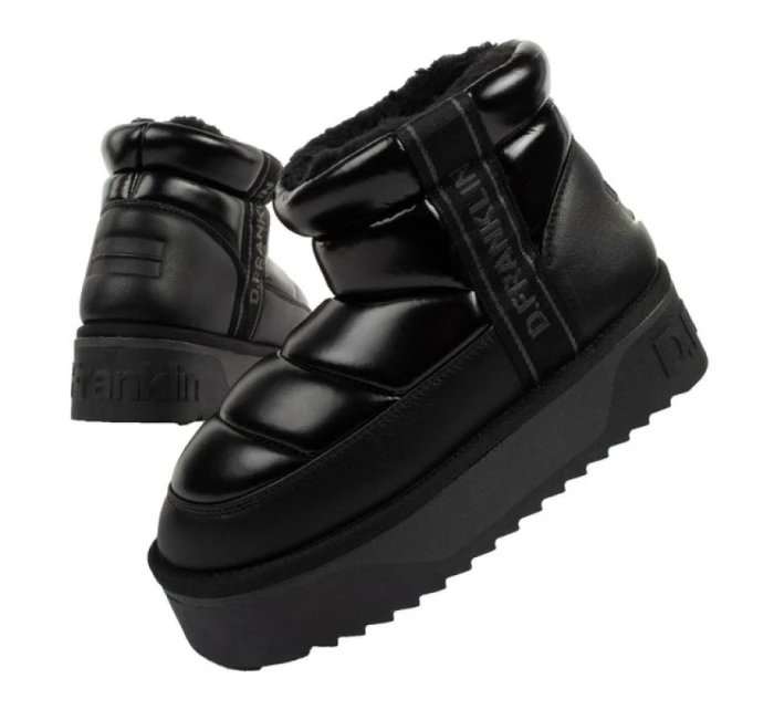 D.Franklin dámské zimní boty [DFSH371011-BLAC] dámské