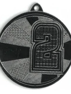 Stříbrná ocelová medaile druhé místo MMC29050/S