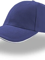 Atlantis Headwear Liberty Sandwich 6 panelová kšiltovka "Liberty Sandwich" 33.0005 royal/white