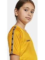 Craft Teamwear Squad Go Contrast Jersey Jr Dětské kontrastní sportovní tričko 82.2727 navy Craft Teamwear Squad Go Contrast Jersey Jr Dětské kontrastní sportovní tričko 82.2727 navy