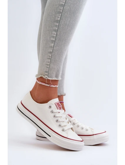 Nízké dámské tenisky Big Star NN274274 Bílé Nízké dámské tenisky Big Star NN274274 Bílé