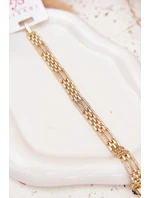 Dámský náramek ze chirurgické oceli s model 21776907 zlatý - Boto Dámský náramek ze chirurgické oceli s model 21776907 zlatý - Boto