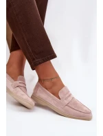 Dámské z eko semiše Špinavě růžová model 21900438 - Boto