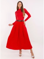 Spódnica DHJ SD  czerwony model 21441117 - FPrice
