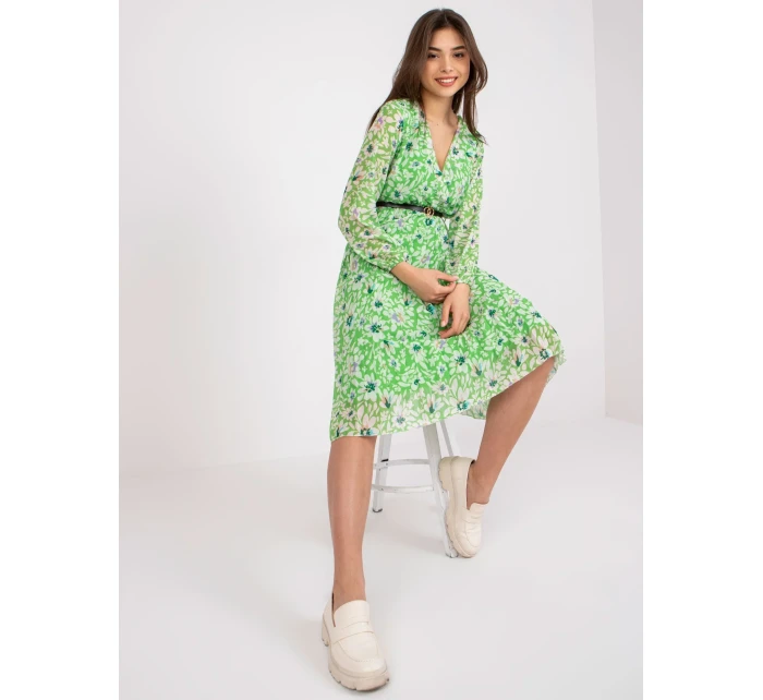 Šaty DHJ SK 10536A 1.80 světle zelená