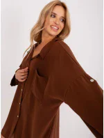 Šaty DHJ SK 13938.02P hnědá Šaty DHJ SK 13938.02P hnědá