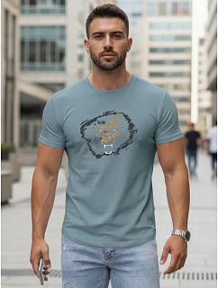 Pánská košile s potiskem FashionStreet NX5085R