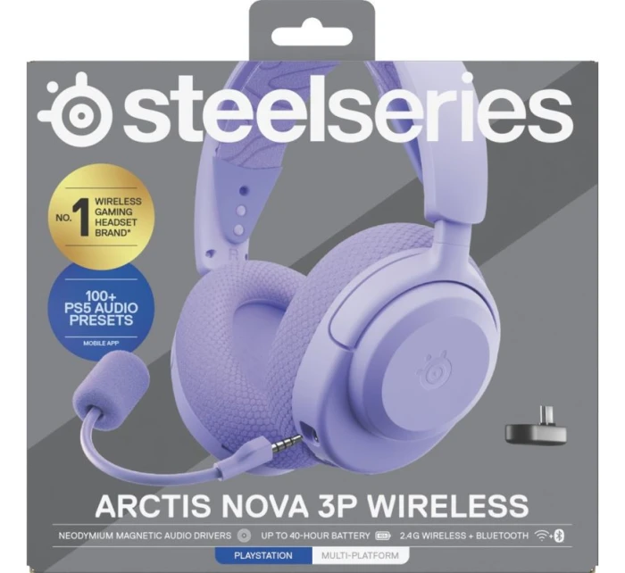 Nova 3P Bezdrátová sluchátka pro model 21716749 - Steelseries Nova 3P Bezdrátová sluchátka pro model 21716749 - Steelseries