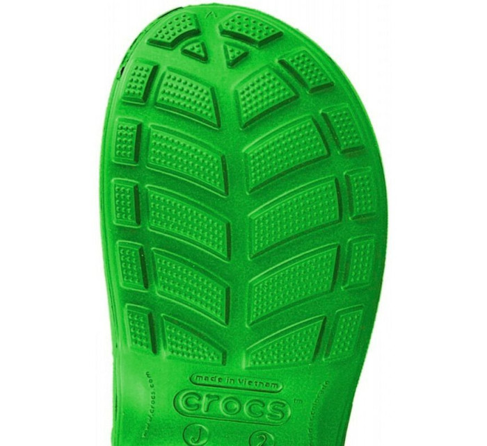 Dětské tmavě zelené nazouváky Handle It 12803 - Crocs