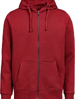 Untagged Movement OCS RCS Full Zip Hoodie Unisex mikina s kapucí z těžké bavlny 66.5010 brick