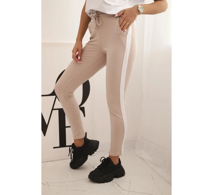 model 21770434 komplet halenka + kalhoty světle růžová - K-Fashion model 21770434 komplet halenka + kalhoty světle růžová - K-Fashion