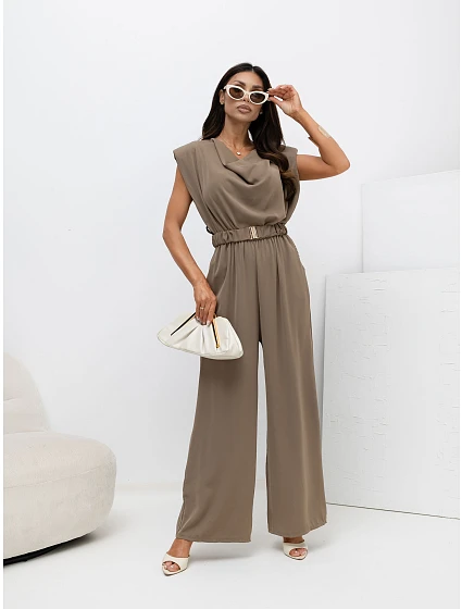 Kombinezon MI KO model 22144188 ciemny bezowy - FPrice