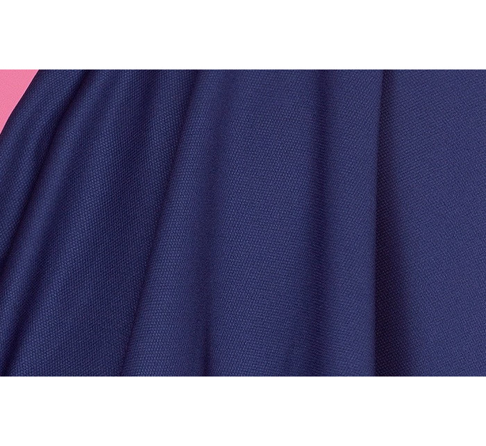 Dámské šaty ASYMETRIC exkluzivní Lacoste modré - Tmavě modrá - Numoco