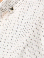 Koszula męska slim fit  biała model 22007695 - FashionStreet