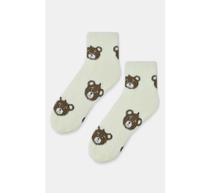 Noviti SB088 Dámské ponožky s medvídkem 36-41