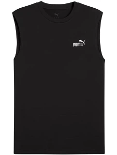 Pánské tričko ESS No. 1 Logo Sleeveless Tee, černé, model 22273596 01 - Puma