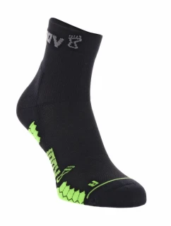Inov-8 TrailFly Sock Mid. Černá a zelená. Dvě balení.