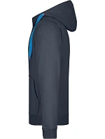 Daiber JN 355 Pánská mikina Doubleface 02.0355 navy/aqua