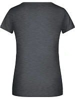 8007 Dámské tričko z bio bavlny model 22415368 black heather - Daiber