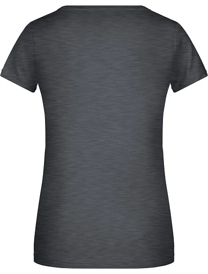 8007 Dámské tričko z bio bavlny model 22415368 black heather - Daiber