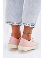Dámské Nízké Tenisky Růžové Big Star TT274776
