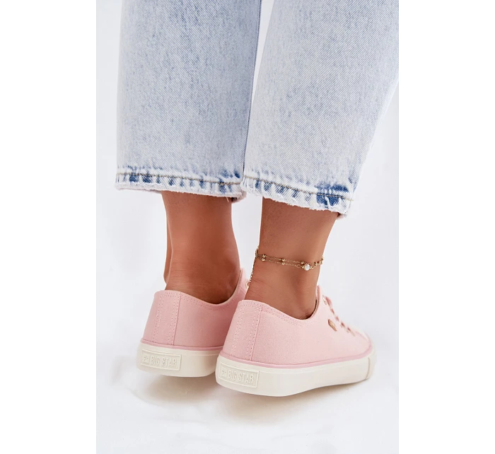 Dámské Nízké Tenisky Růžové Big Star TT274776